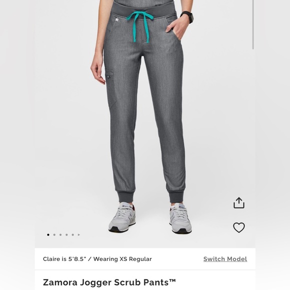 Graphite FIGS scrub set. NWT. Never taken out of the bag! - Picture 3 of 8